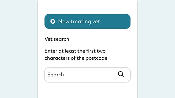 how to make a pet insurance claim continuation claim vet details