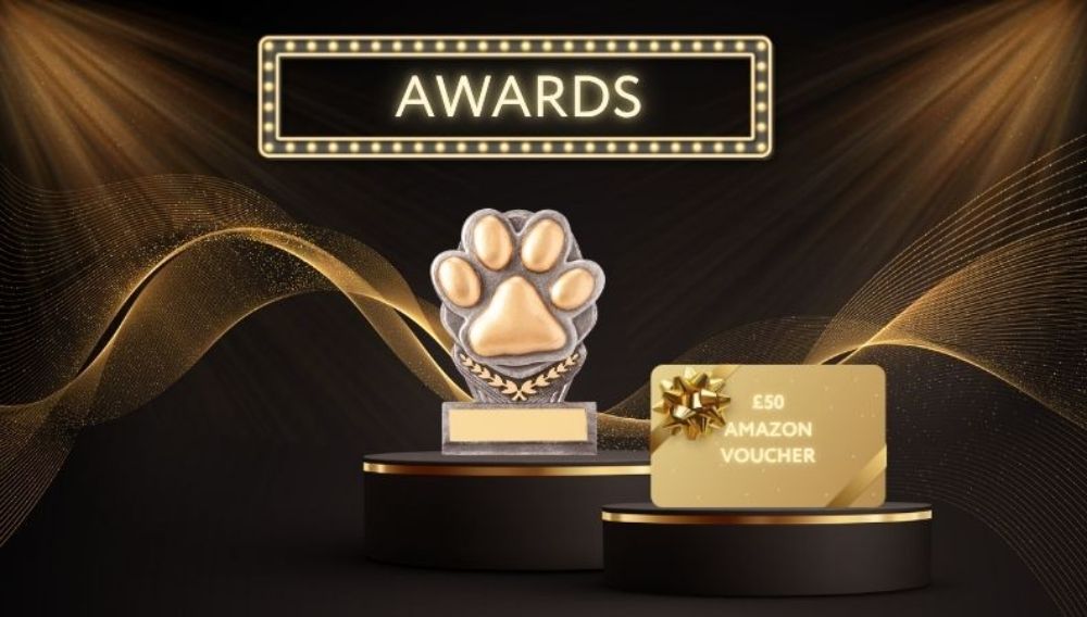 Everypaw Awards graphic poster.
